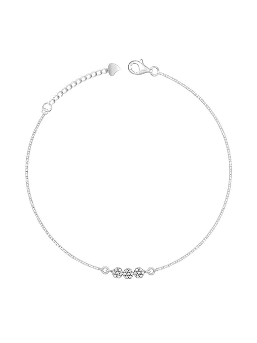 Ragya Jewels 925 Silver Anklet for Women ANK-60027