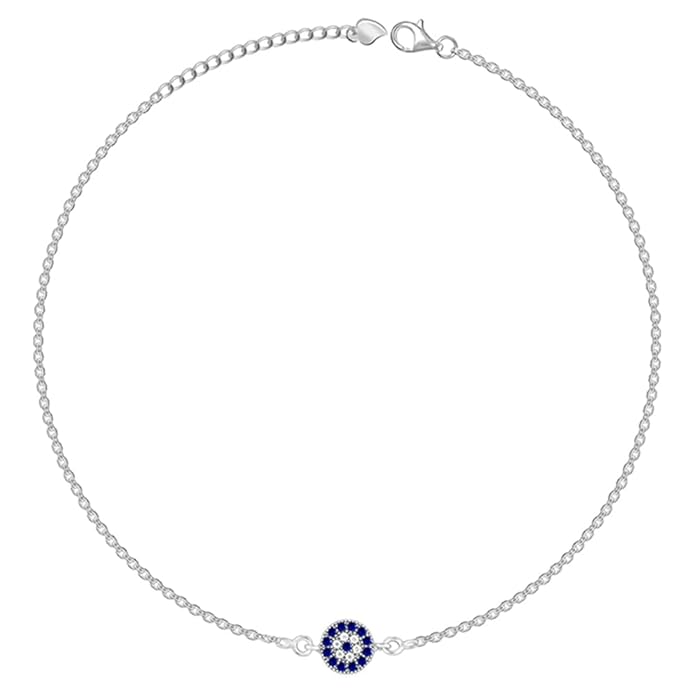 Ragya Jewels 925 Silver Anklet for Women, Single ANK-60026