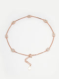 ROSE GOLD MYSTIQUE MORPHO ANKLET