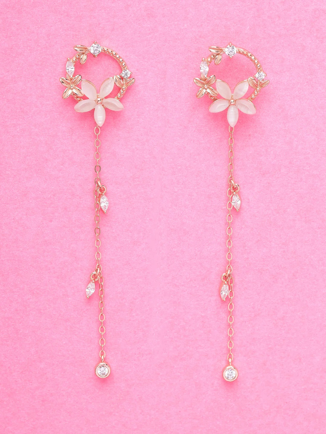 buy-rose-gold-rosette-daisy-earring