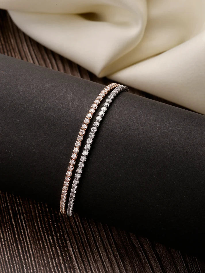 silver-rose-gold-dual-layered-symphony-bracelet-shop