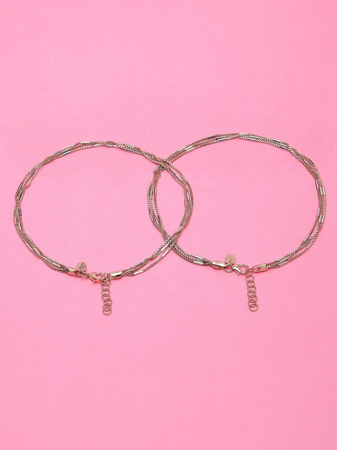 silver-rose-gold-luna-lace-anklet-online